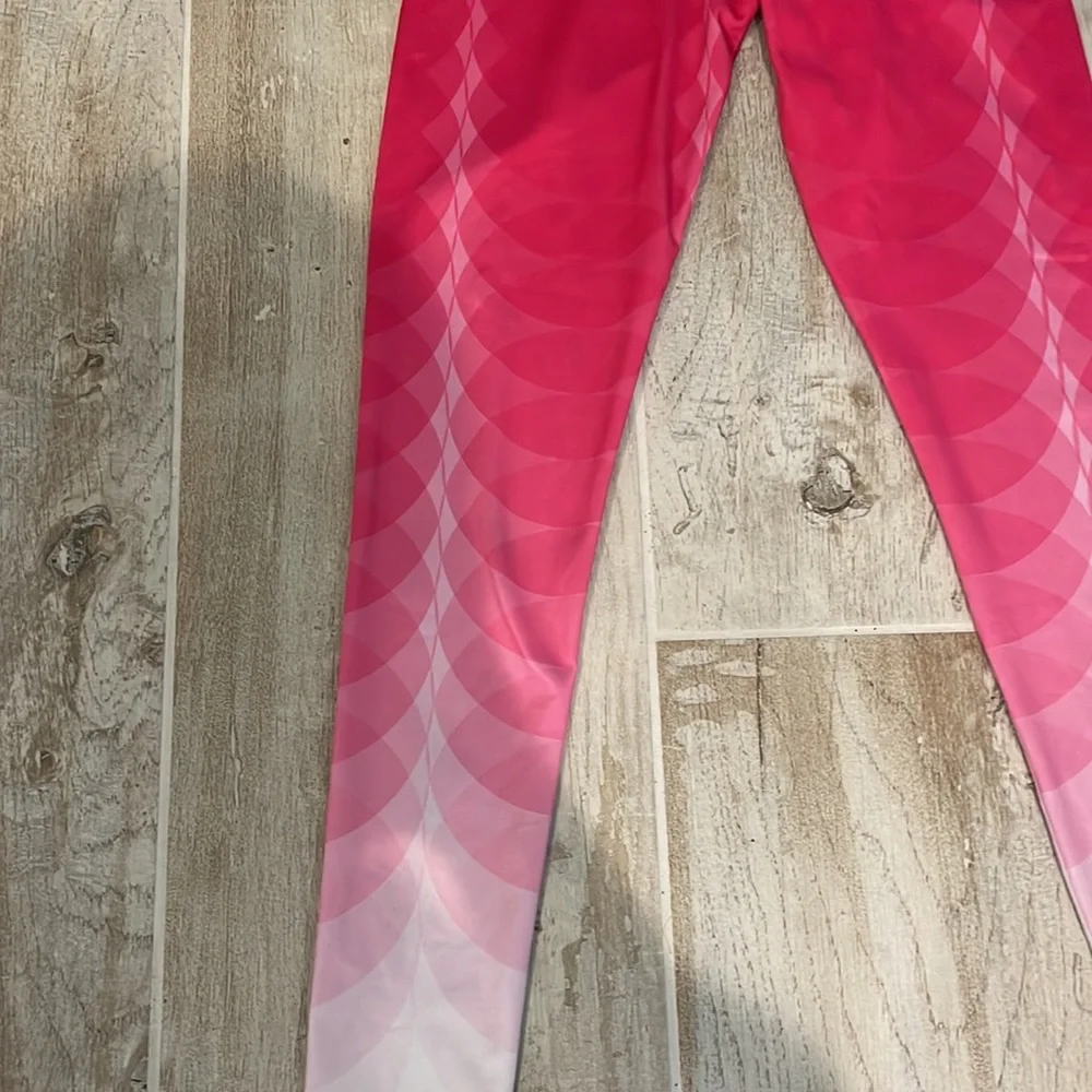 Pink Ombré Leggings - Picture 2 of 3